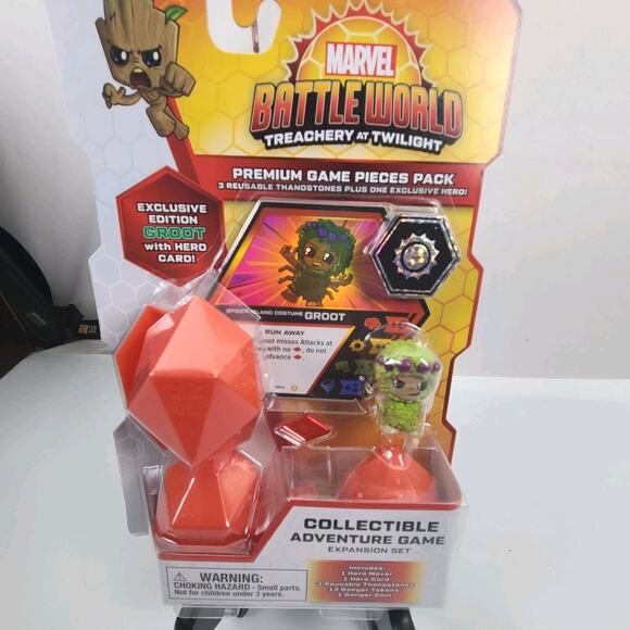 Funko Other - Marvel Battleworld Treachery At Twilight Groot Spider Island Game‎ Pieces Pack